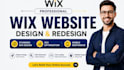 wix website redesign wix website design wix business website build wix website