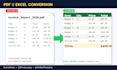 convert pdf to excel spreadsheet manually with accuracy