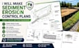 make sediment erosion control plans