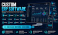 develop erp software, CRM, hrm, inventory, accounting system