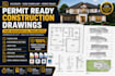 create permit ready construction drawings for residential projects