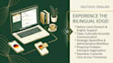 be your bilingual german and english virtual assistant