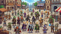 make a pixel art character of all kinds