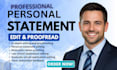 edit your law school personal statement college application statement of purpose