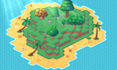 design isometric pixel art tileset pixel tilemap rpg game pixel background asset