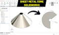 create sheet metal design, 3d cad models, and technical drawings
