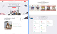 do front end web development using html, css, bootstrap, js