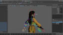 rig ai generated 3d character,ue5 retarget,dynamic bone,joint alignment,maya rig