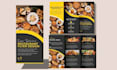 design trifold brochure, bifold brochure, sales flyer event flyer for business