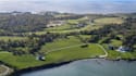 regrade 3d golf course,cgi site render from 2d plan,golf hole layout design,topo