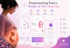 develop period tracker app, pregnancy tracker app, maternal wellness app, ai app