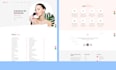 design a website landing page and html portfolio website