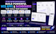 build retool dashboard, weweb, draftbit, softr webapp, xano backend