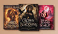 create an epic fantasy and romantasy book cover design