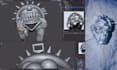 use provided image, sketch as reference and concept idea to create 3d model