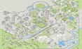 create 3d isometric map illustration isometric city map design