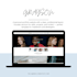 develop a responsive landing page with HTML CSS and javascript