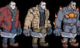 create 2d video game and fighting game pixel art