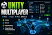 develop unity multiplayer using photon fusion, pun, mirror, or fishnet