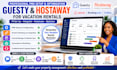 set up guesty and hostaway for vacation rentals