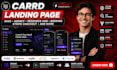 carrd website landing page consultant agency saas website resource hub