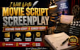write movie script screenplay feature film script, and comedy script