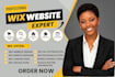 redesign wix site design, revamp or edit wix studio website redesign wix website