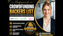 get active backers and donors list for kickstarter gofundme crowdfunding