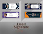 design clickable HTML email signature or outlook signature