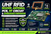design uhf rfid reader, antenna, pcb, rf circuit and embedded firmware
