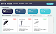 design a modern traditional and responsive website UI