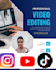 do professional video editing for youtube, reels, and tiktok
