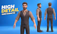 design stylized 3d character models with rigging for unity, unreal engine, games