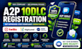 do a2p 10dlc registration for twilio and gohighlevel