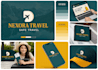design modern fast food, coffee, restaurant brand identity and packaging kit
