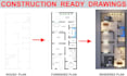 draw 2d architectural floor plans, elevations, and renders