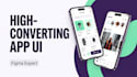 design modern mobile app and website UI UX layouts
