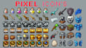 create pixel art assets game props tilesets sprites rpg items weapons and object