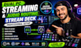 setup dual PC streaming, audio routing, obs studio and elgato stream deck