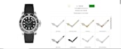 design custom vector watch face, watch dial and 3d watch configurator