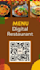 create a digital restaurant menu with qr code