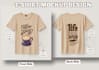 design custom typography tshirt designs for amazon merch pod