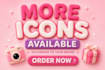 design cute kawaii instagram highlight icons