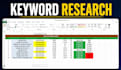 do professional SEO keyword research and action plan