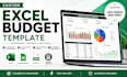 create custom excel budget template spreadsheet annual finance google sheets csv