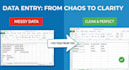 do fast data entry ms word excel formatting