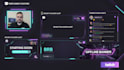 create a professional twitch overlay stream package
