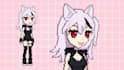 design and rig cute pixel live2d art animated chibi pixel art