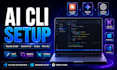 install and setup openai, claude code, gemini cli, amazon kiro cli and vs code