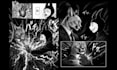draw professional dark manga comic pages and panels